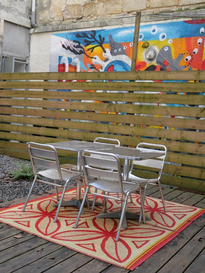 Joli T2 centre ville avec terrasse privée&patio Burdeos Exterior foto